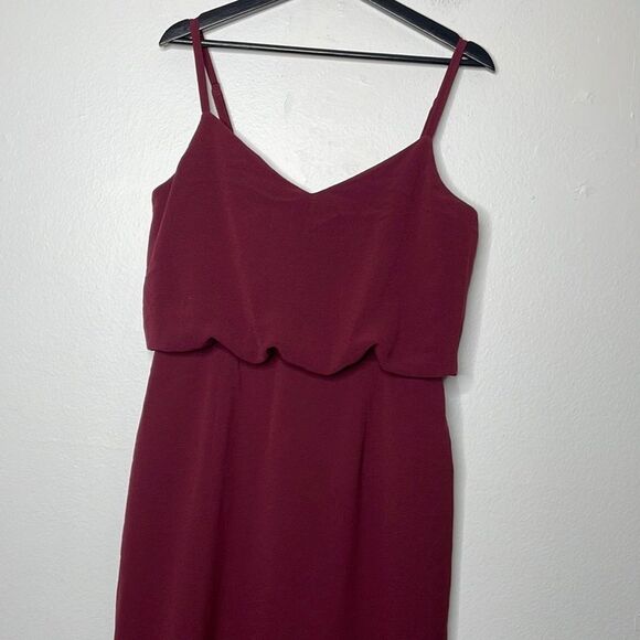DRESS THE POPULATION Womens Size Large Alondra Dress - Picture 11 of 13
